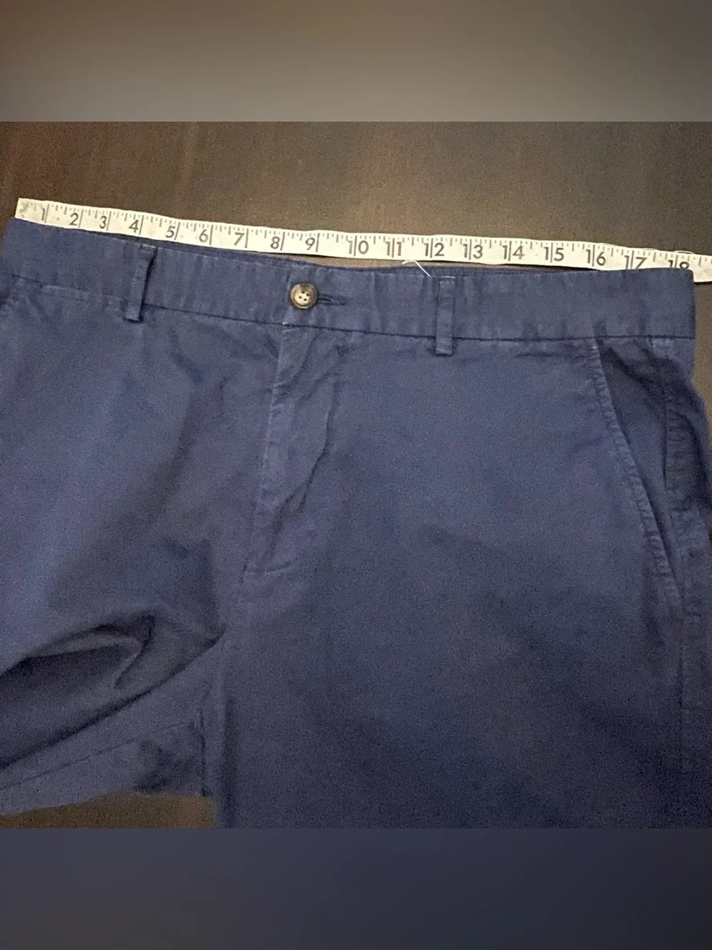 Faconnable Dark Navy Casual Trousers